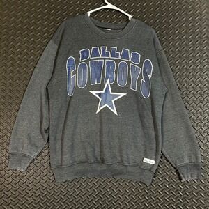 Dallas Cowboys Team Rated Sweatshirt Gray Crewneck Pullover Men's‎ Size M